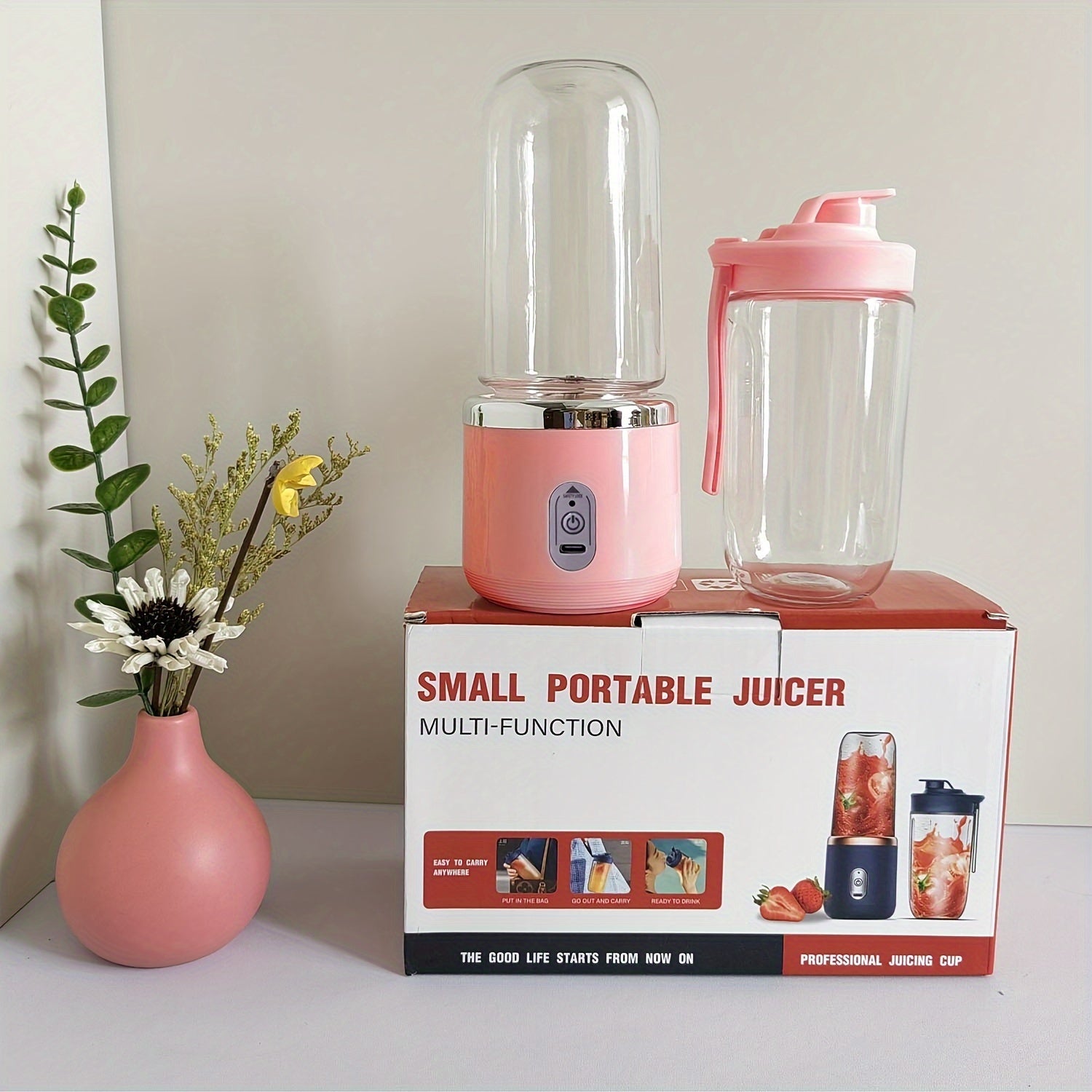NNETM USB Mini Portable Blender for Smoothies & Juices-1