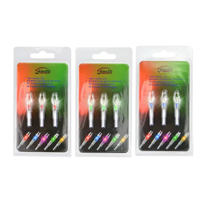 3Pcs/Se Archery Arrow Nock Automatic Arrow Cam LED Illuminated Nock Fit 4.2Mm Arrow Shaft Outdoor Hunting Shooting Accessoires