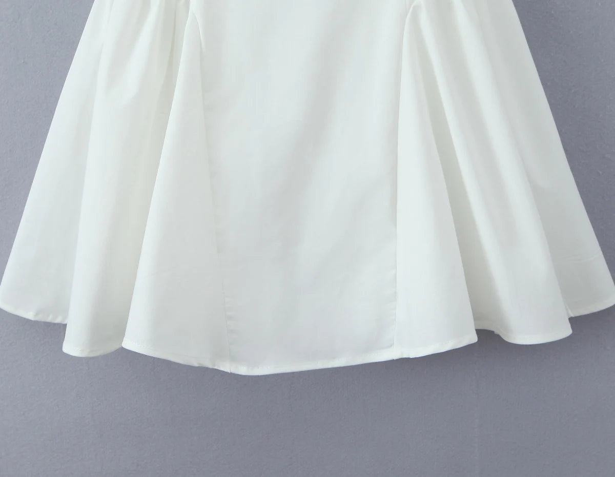 2025 Sexy Slash Collar Deep V Back Backless Mini Sleeveless Dress Women Low Waist Ruched Ball Gown Tank Dresses Summer Robe